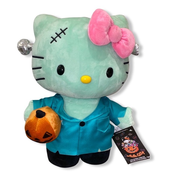 Hello Kitty Frankenstein Halloween Greeter Rare - Picture 2 of 3